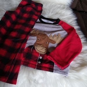 Moose pajama set